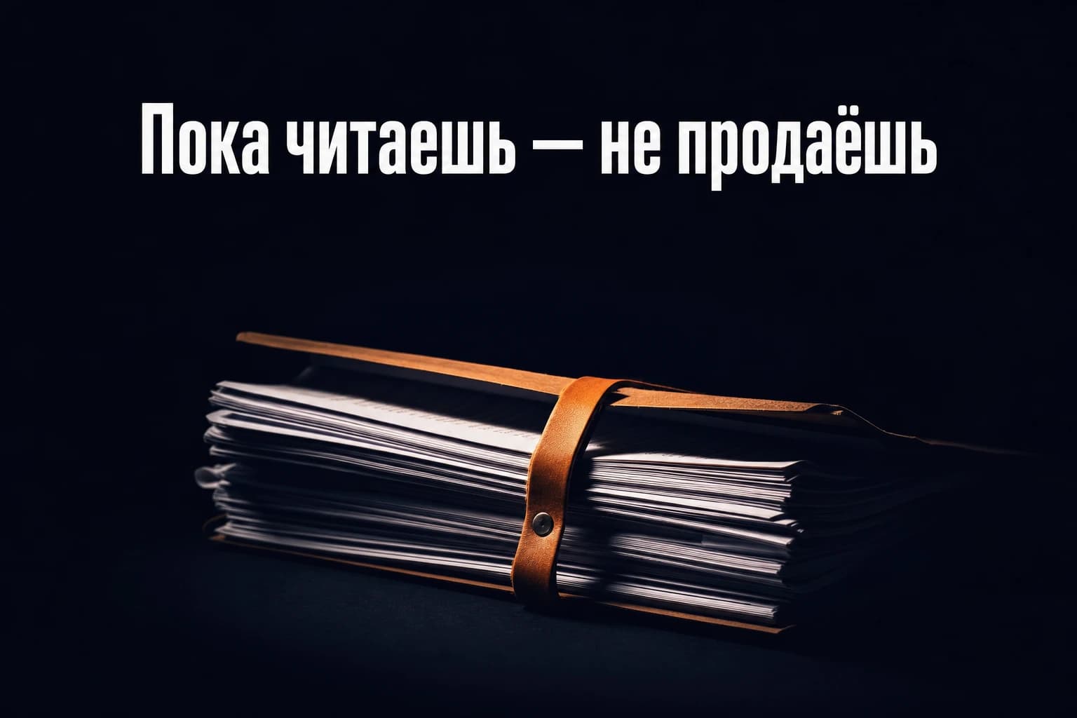 Стопка договоров на столе рядом с таймером, символизирующая время, потраченное на ручной разбор перед сделкой